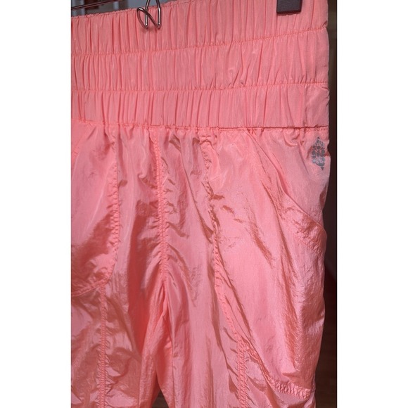 FP Movement The Way Home Joggers Hot Watermelon Papaya Pink Pants Women S - Picture 4 of 12